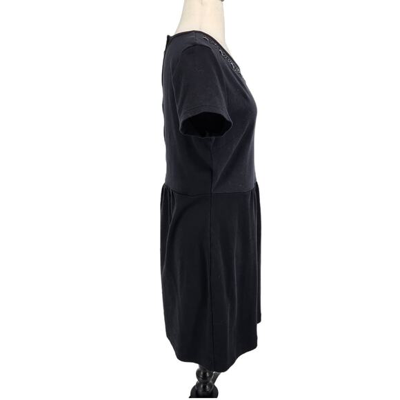 Vineyard Vines Black Skater Dress Size Medium - Picture 6 of 6